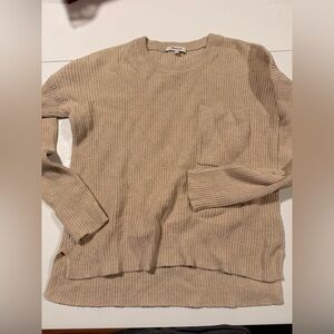 Madewell cream sweatshirt sz s preowned